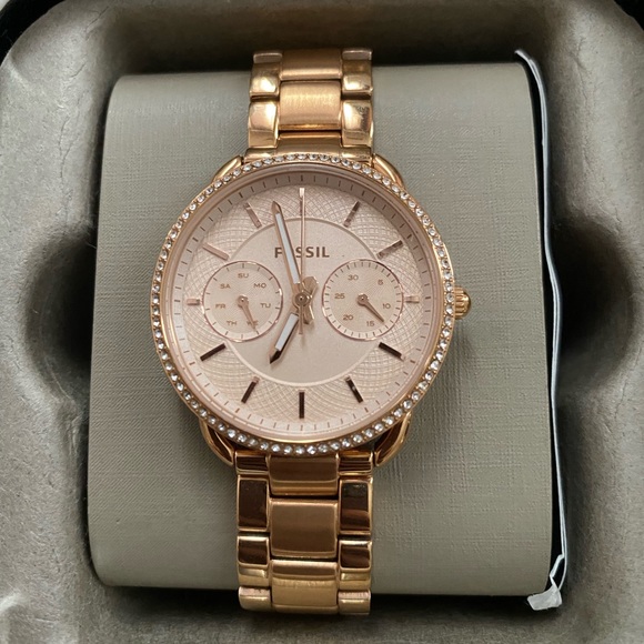 Tailor multifunction rose gold tone watch from fossil - Picture 1 of 2